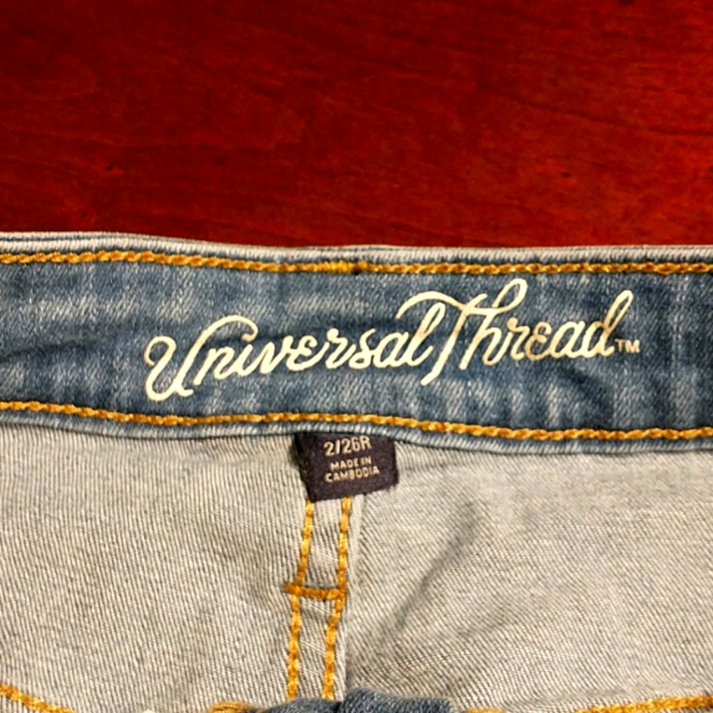 Universal Thread High Rise Distressed Skinny Jeans